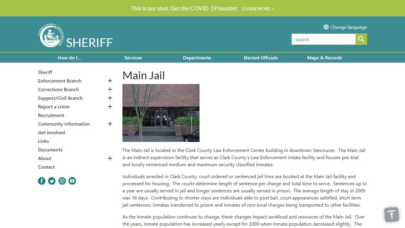 Main Jail | Clark County